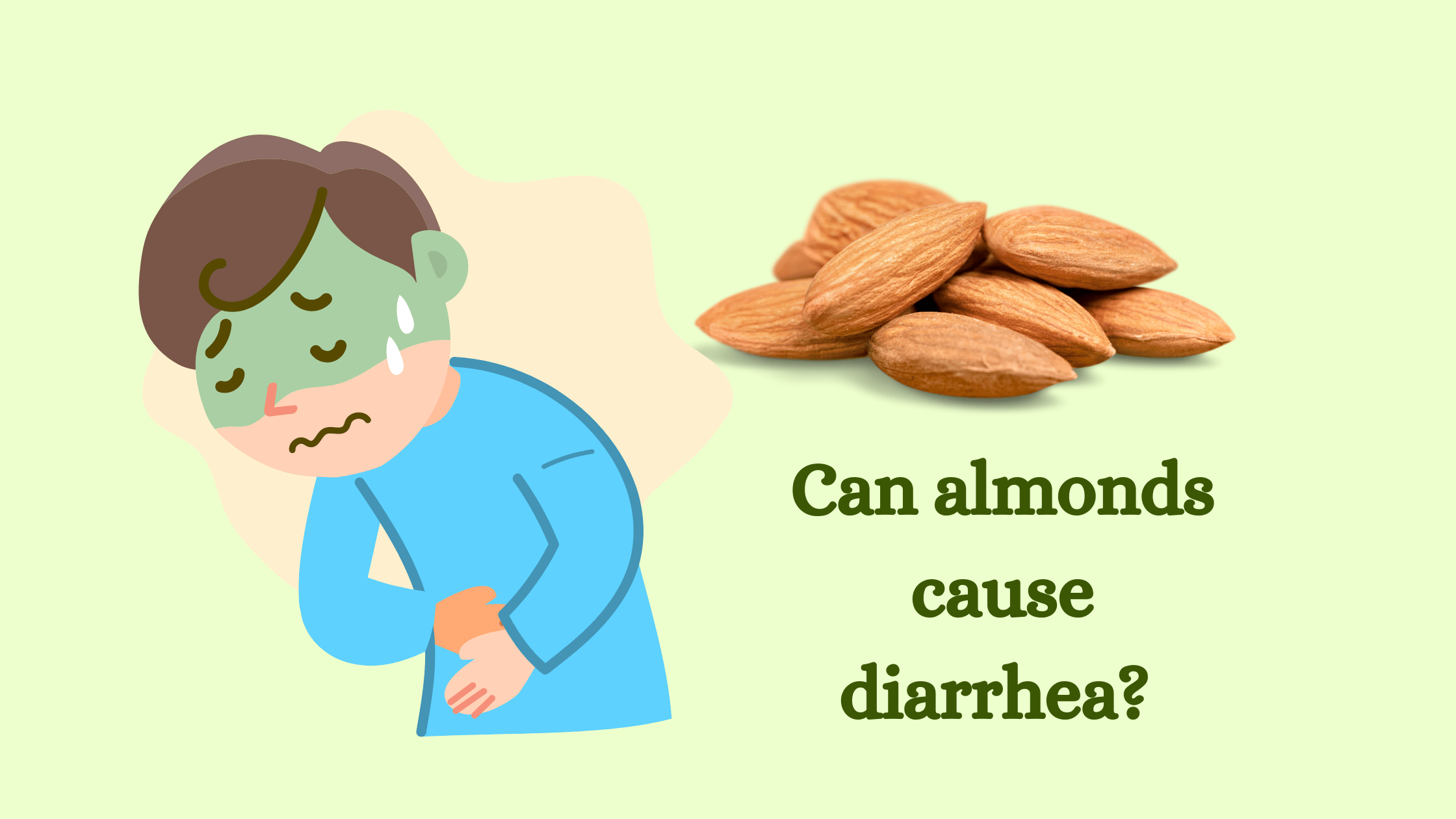 almonds cause diarrhea